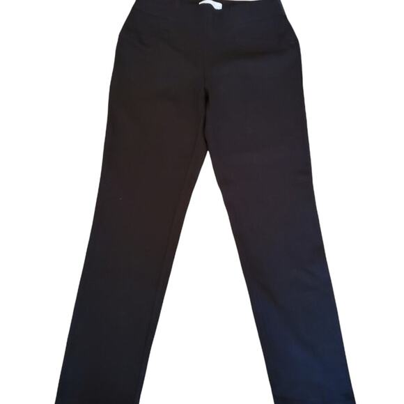 ELLIOTT LAUREN BLACK PULL ON STRETCH PANTS WITH POCKETS SIZE 6 - Picture 1 of 7